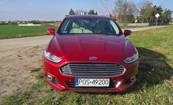 ford fusion wielkopolskie Ford Fusion cena 55500 przebieg: 147700, rok produkcji 2016 z Błażowa